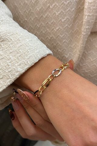 14 Ayar Altın Hallow Bileklik