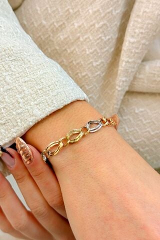 14 Ayar Altın Hallow Bileklik