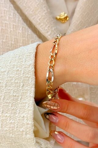 14 Ayar Altın Hallow Bileklik