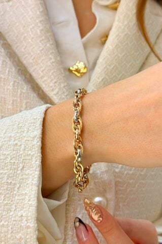 14 Ayar Altın Hallow Bileklik