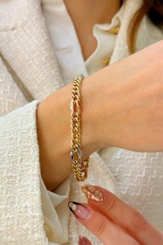 14 Ayar Altın Hallow Bileklik