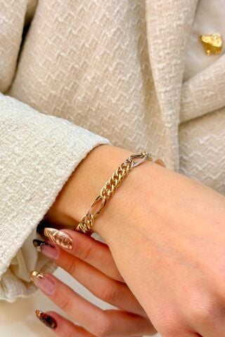 14 Ayar Altın Hallow Bileklik