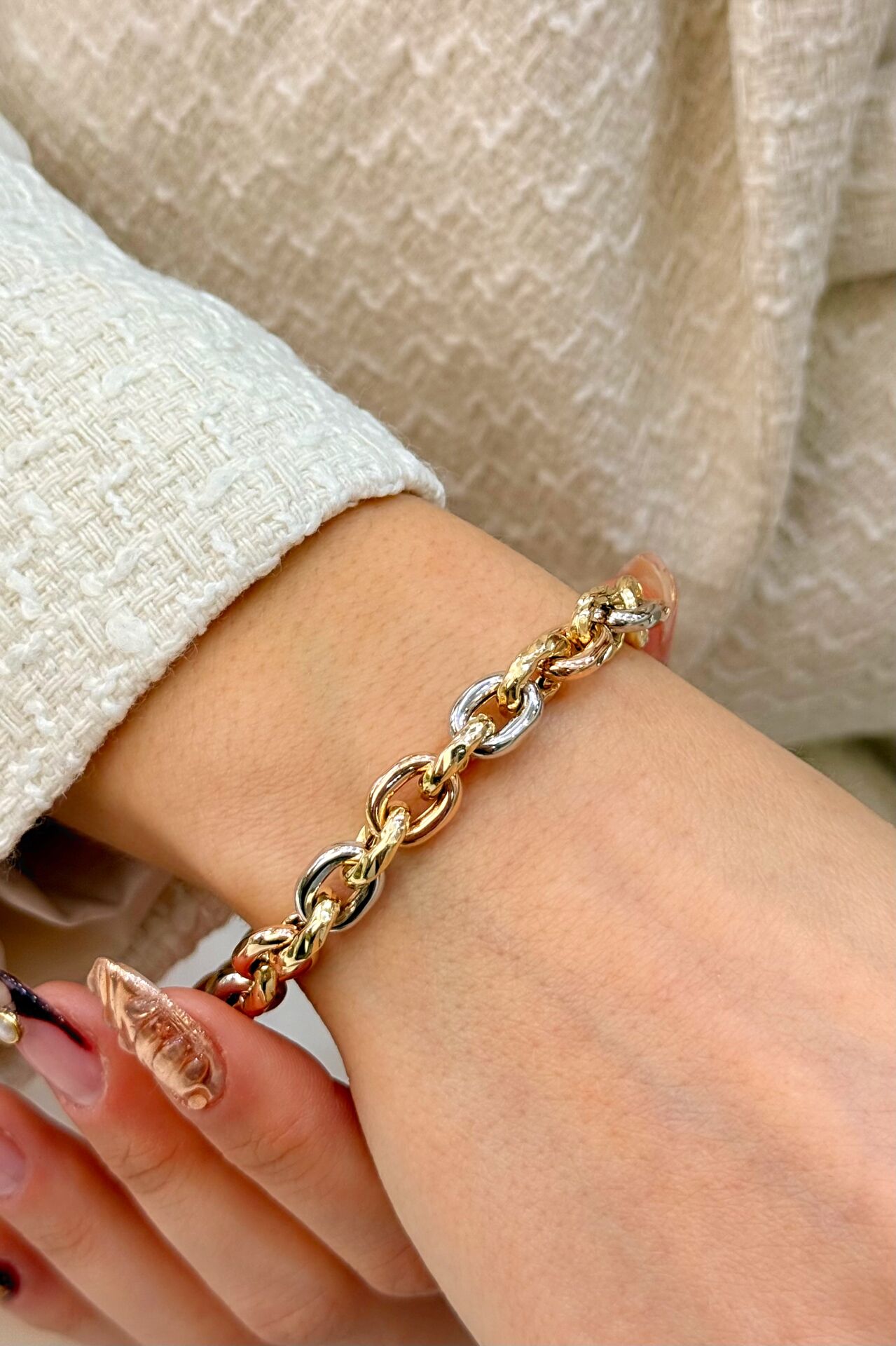 14 Ayar Altın Hallow Bileklik