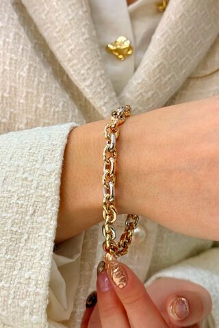 14 Ayar Altın Hallow Bileklik