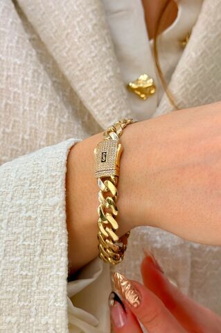 14 Ayar Altın Gurmet Bileklik