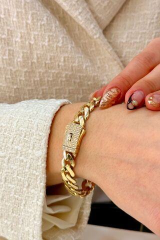 14 Ayar Altın Gurmet Bileklik