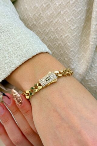 14 Ayar Altın Gurmet Bileklik