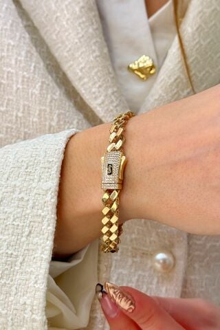 14 Ayar Altın Gurmet Bileklik