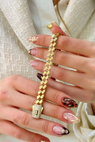 14 Ayar Altın Gurmet Bileklik