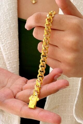 22 Ayar Altın Gurmet Bileklik