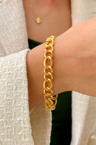 22 Ayar Altın Samanyolu Bileklik