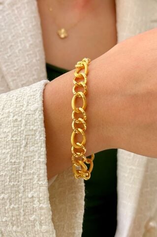 22 Ayar Altın Samanyolu Bileklik