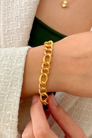 22 Ayar Altın Samanyolu Bileklik