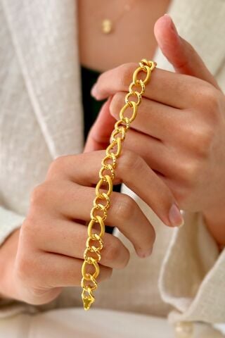 22 Ayar Altın Samanyolu Bileklik