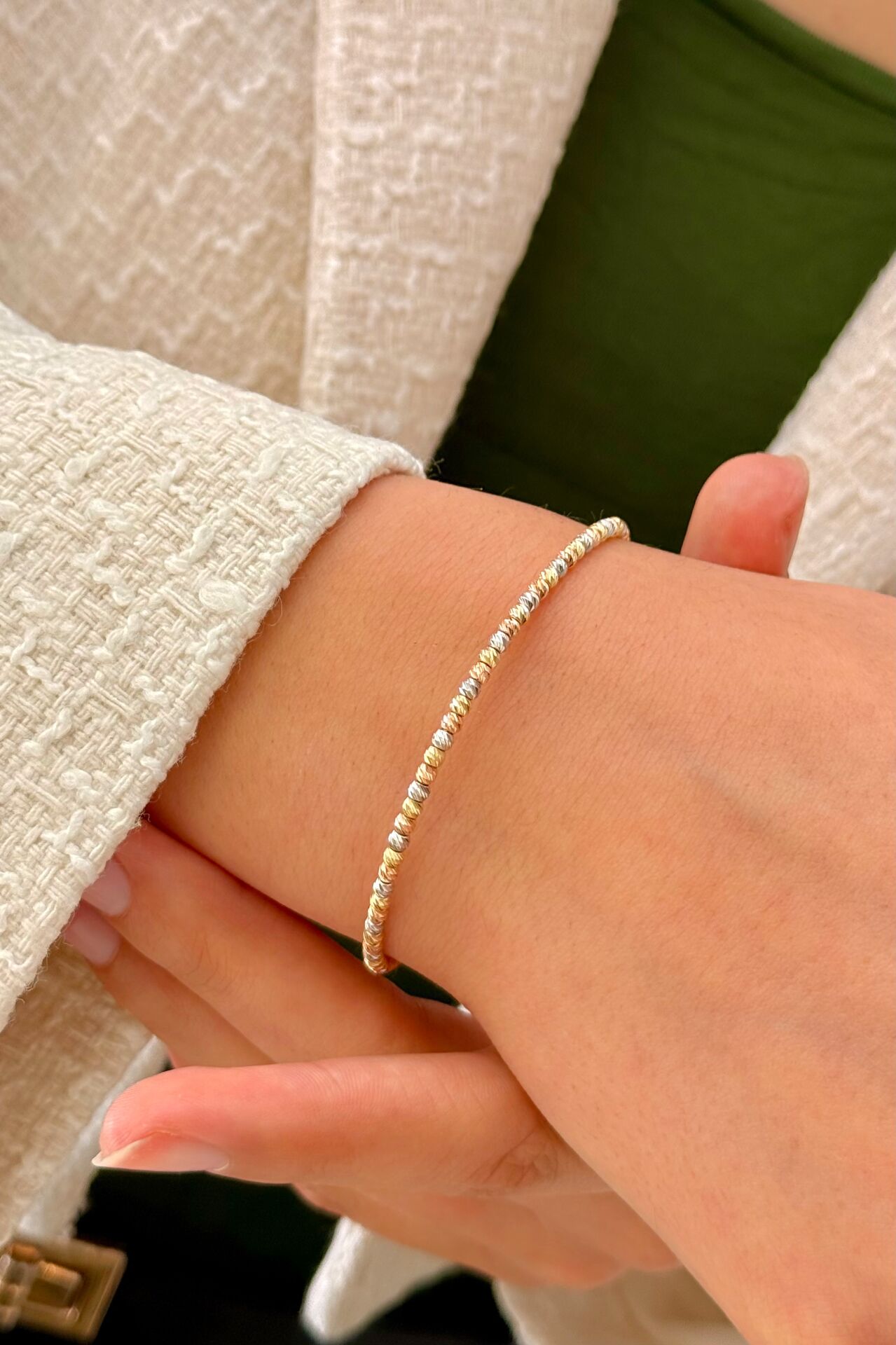 14 Ayar Altın Dorikalı Bileklik