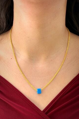 14 Ayar Altın Halat Burgu Zincir (45cm)