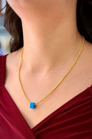 14 Ayar Altın Halat Burgu Zincir (45cm)