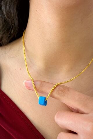 14 Ayar Altın Halat Burgu Zincir (60cm)